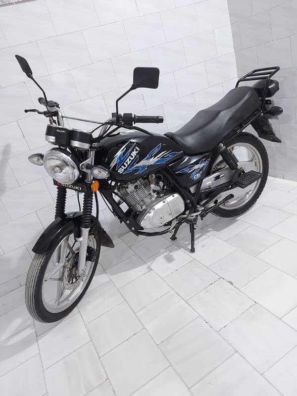 Suzuki GS 150 2021 end Karachi 3