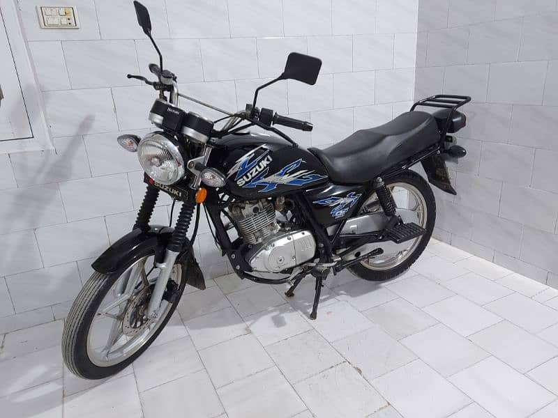 Suzuki GS 150 2021 end Karachi 4