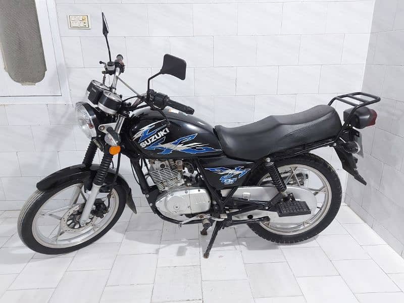 Suzuki GS 150 2021 end Karachi 5