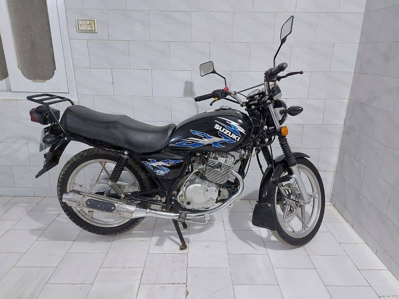 Suzuki GS 150 2021 end Karachi 10