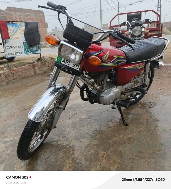 Honda 125 3 month new work all bike 2