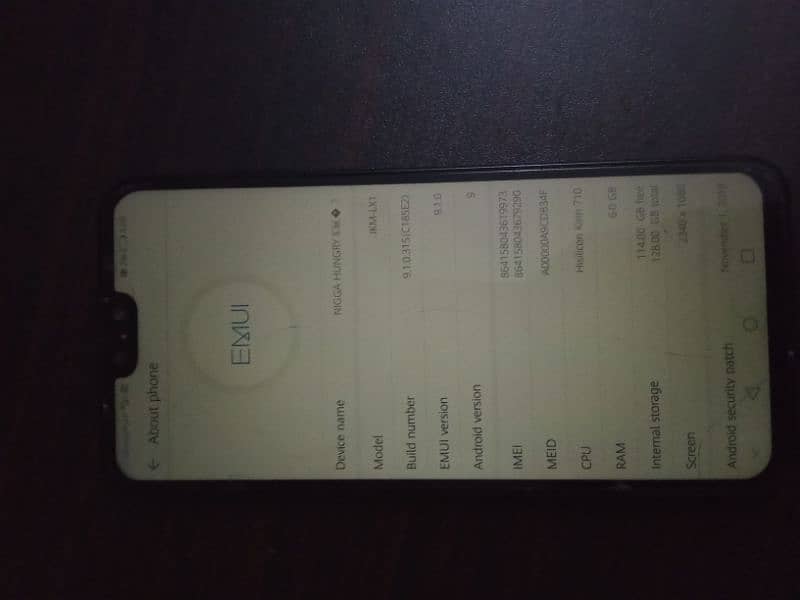 Huawei y8s 6/128gb non pta dubai se Liya tha urgentl sale 6