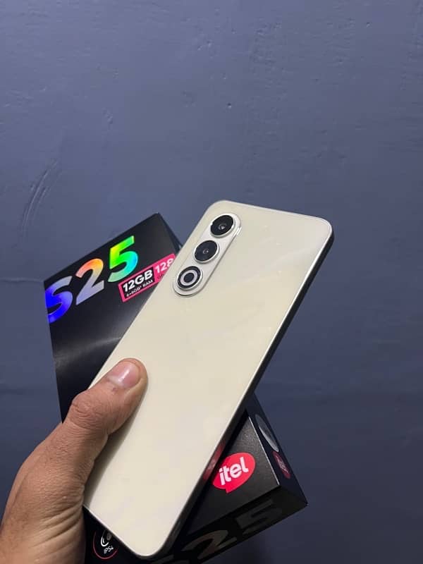 Itel S25 1 day used Full box pack 2