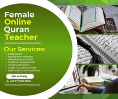 Female Online Quran Teacher - Quran tutor - Quran Academy in Pakistan