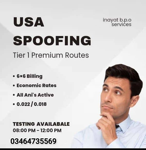 UK , USA , Canada Australia spoofing 0