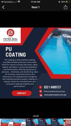 Premium Polyurethane Coating for Leak-Proof Waterproofing