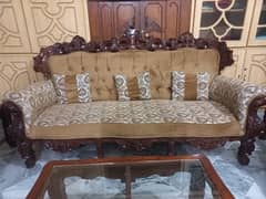 brand new chinoti 5 seater sofa set with tables