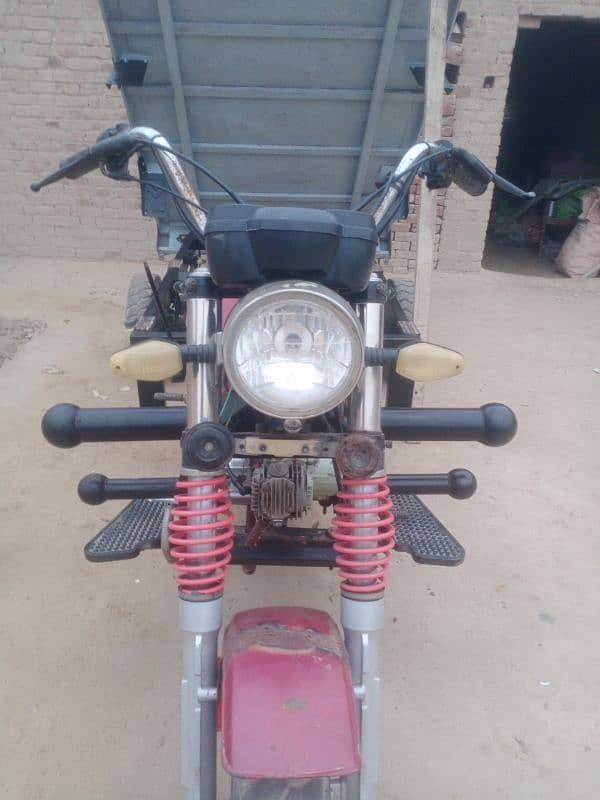 100cc New asia high low gair k sath loader for sell 3