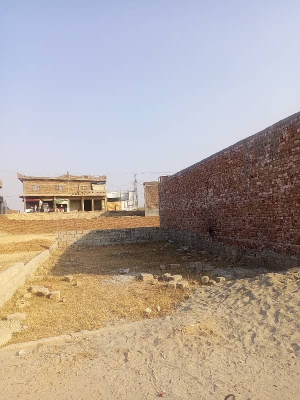 5 Marla Plot For Sale Ehsaan Town Chakra Road. 6