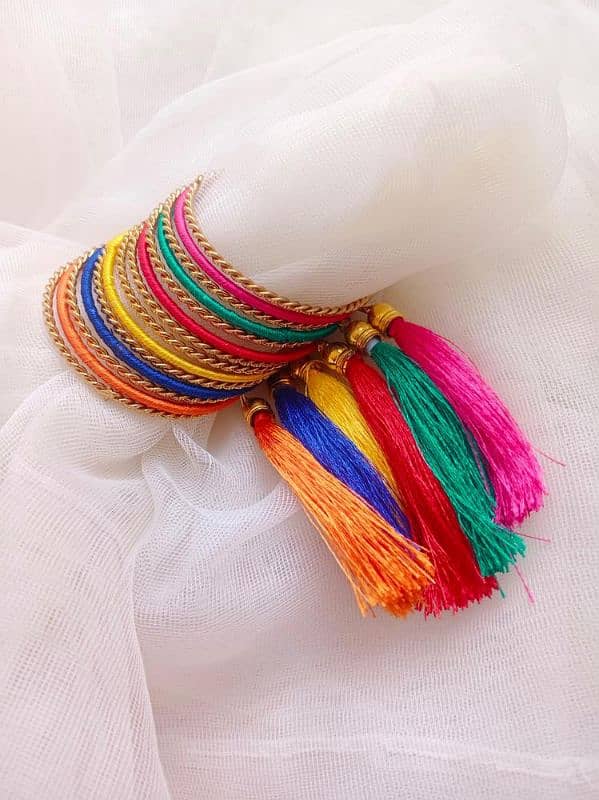 14 PC's multicolor kidz bangles 0