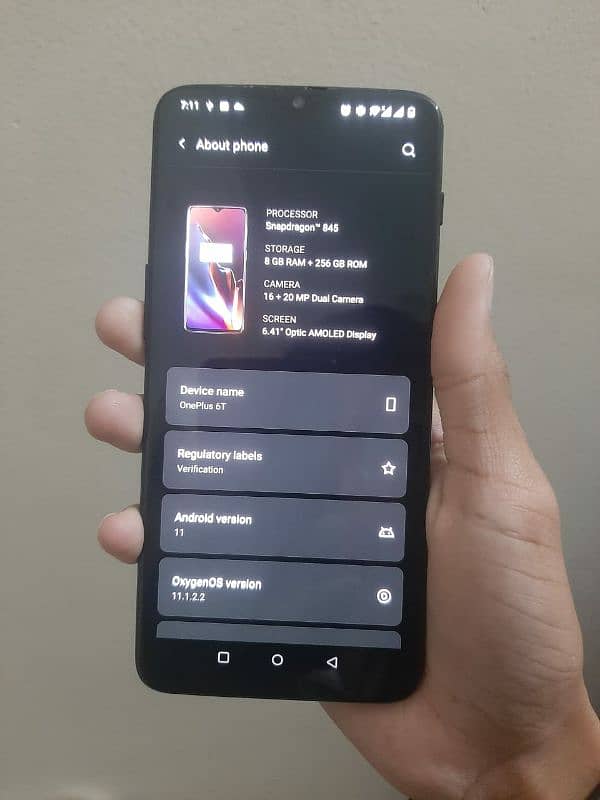 OnePlus 6t 8gb 256gb 1