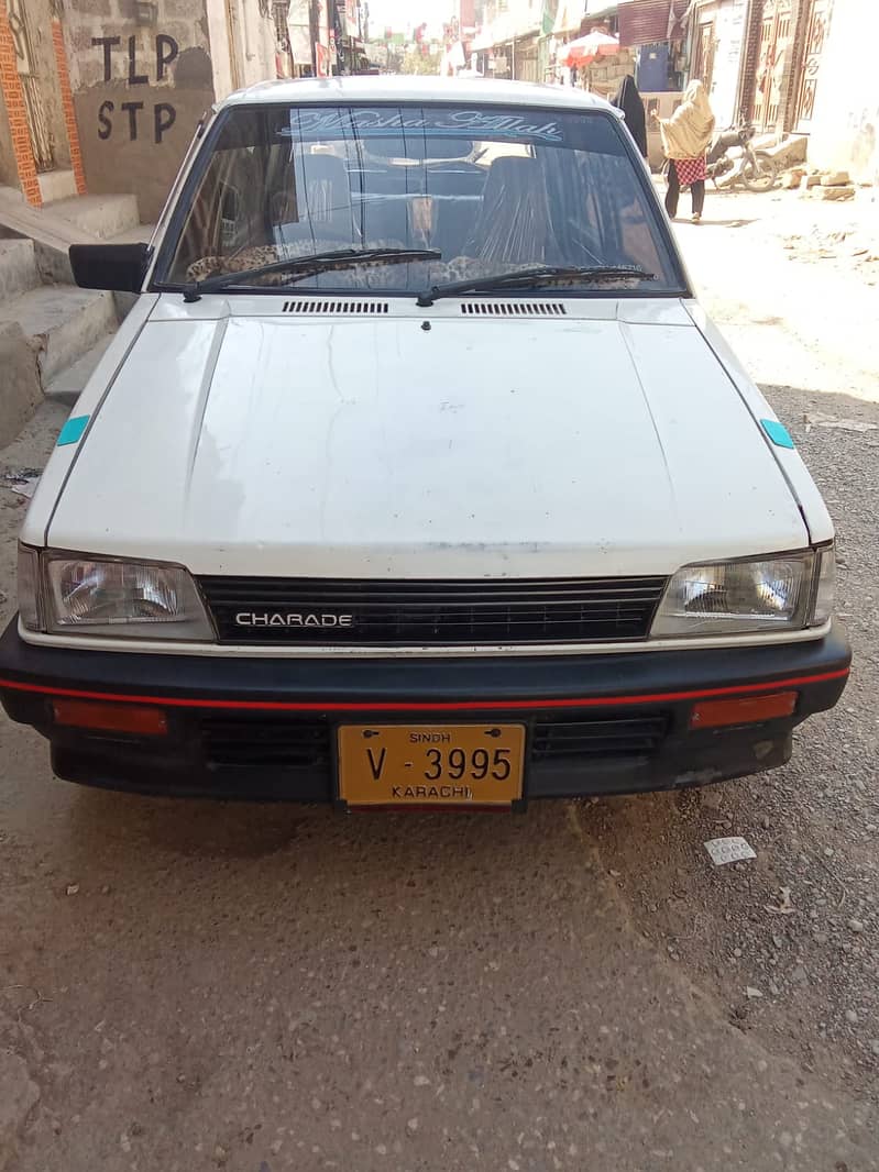 Daihatsu Charade 1986 registration 93 0