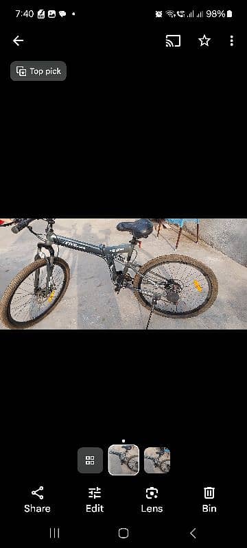 Foldable bicycle 2