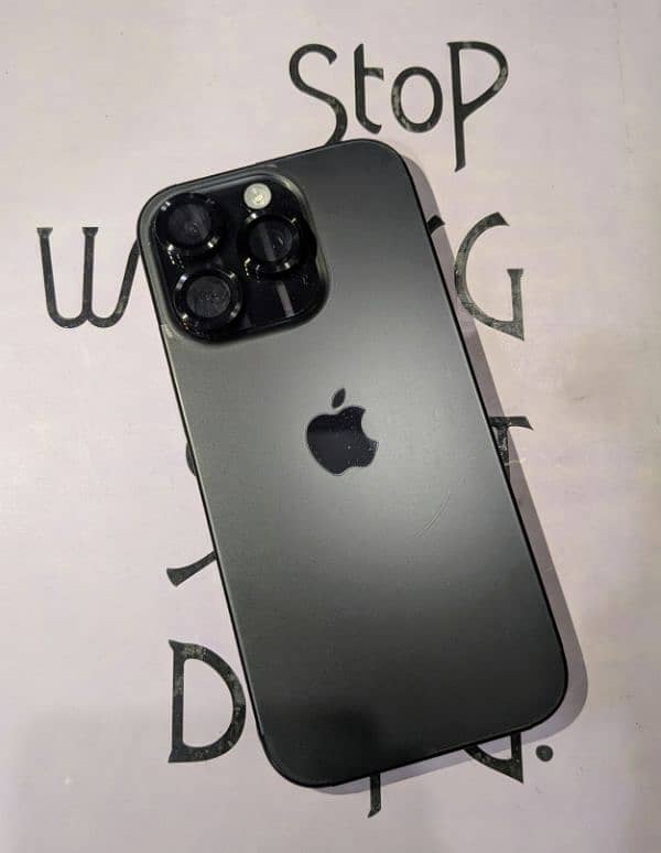 iPhone 16 Pro Black Titanium Factory Unlocked FU 1