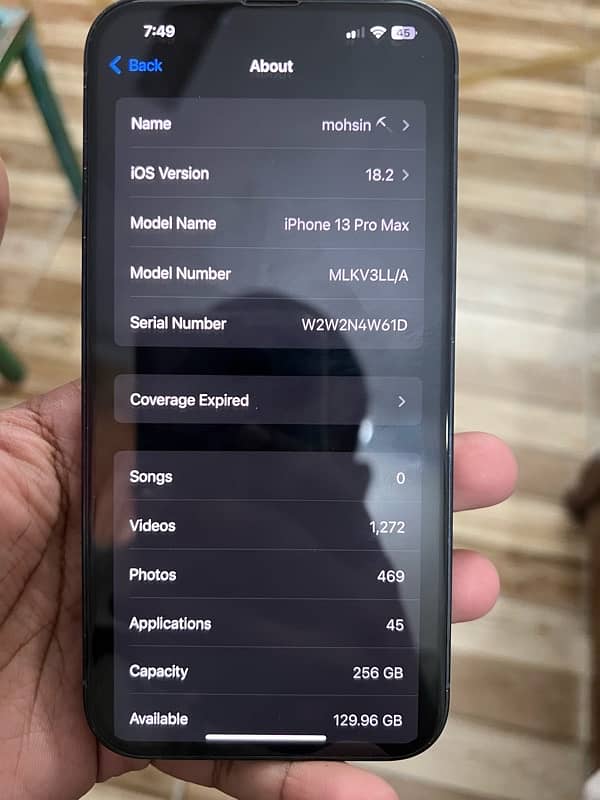 iphone 13 pro max 256gb pta approved 8