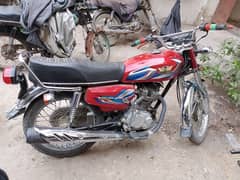 CG 125 road price model 2023  one owner Karachi ceild engen