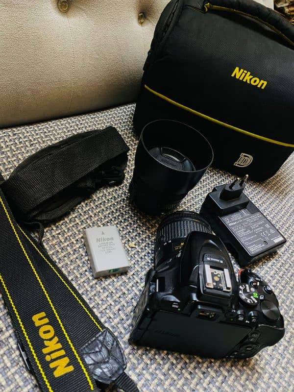 Nikon D5600d (18=55)&50mm,lns 0