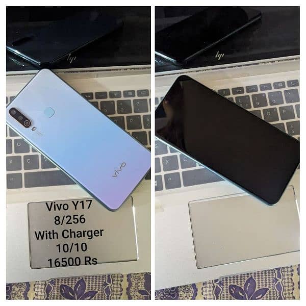 Vivo Y17 + V11i + Pixel 4XL.  03115326120 0