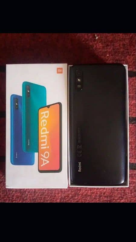 xiaomi redmi 9A with box all accessories. 1