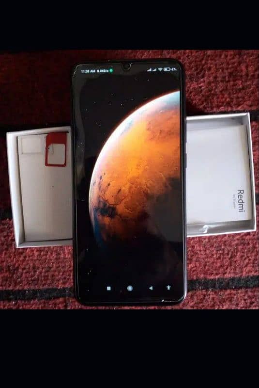 xiaomi redmi 9A with box all accessories. 2