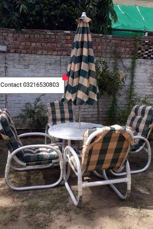 outdoor garden upvc chairs all weather chairs Rattan chair 6