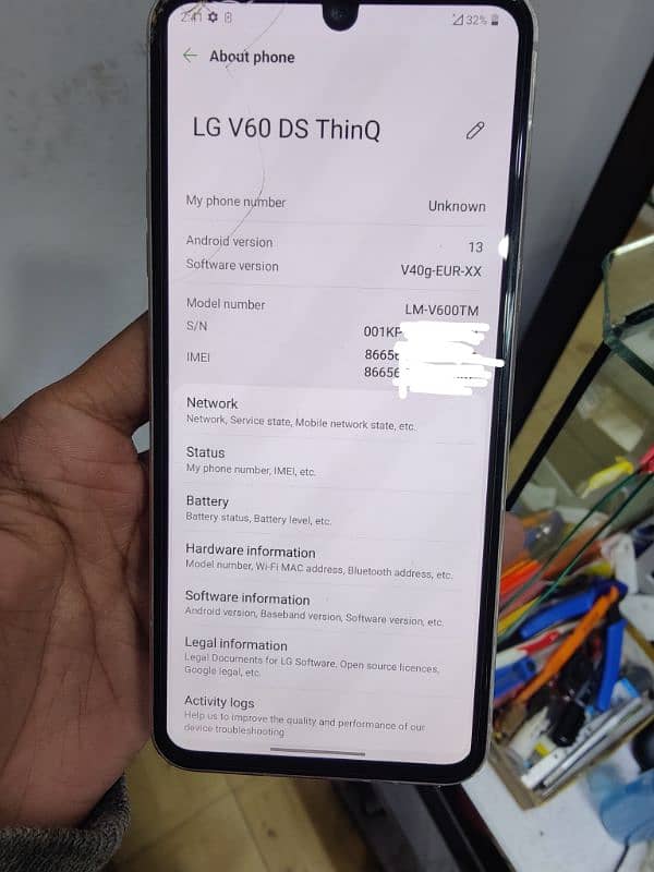 LG V60 thinq 5G for urgent sale 0