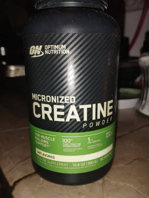 Imported optimum nutrition creatine monohydrate 0