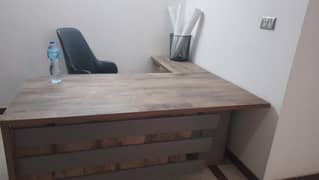 office table with chair