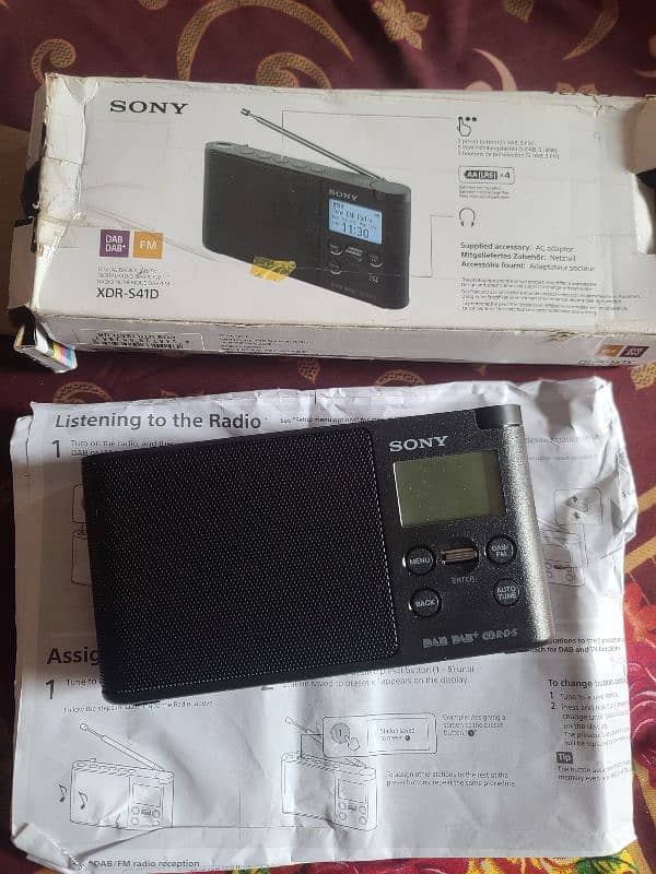 Sony Japan Made Digital Radio 1