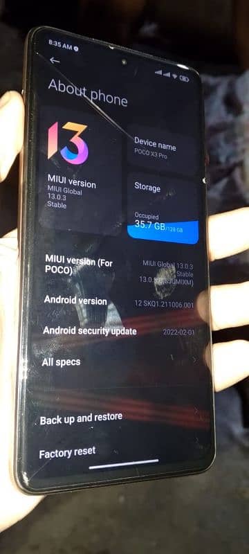 Poco x3 pro official pta approved withbox exchange possible 2