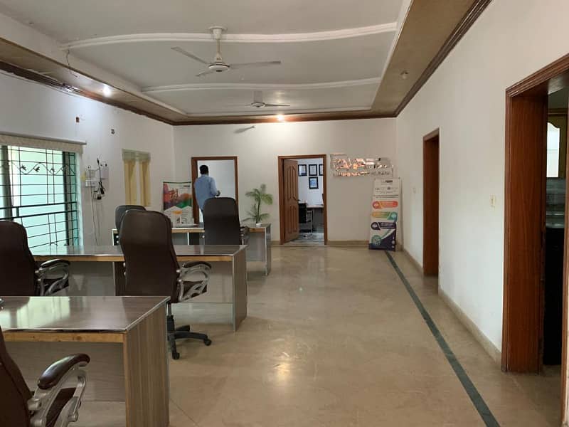 1 Kanal Lower Portion For Rent in PIA Society for Office (Call center + Software house & Other Company Office) 12