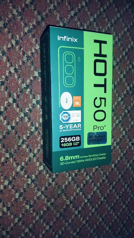 infinix Hot 50 pro+ condition 10 by 10 7