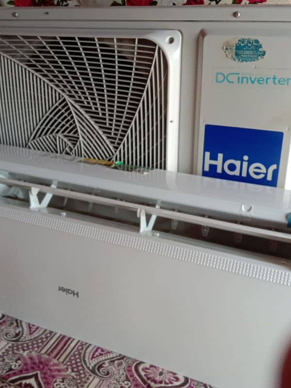 Haier DC inverter 1,5 tan condition 10 by 10 3