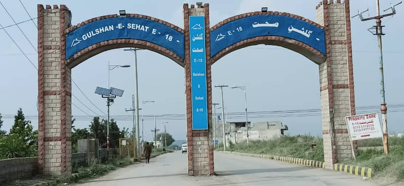 5 Marla Residential Pair Plot No. 175 176 46 Lac Each For Sale In Gulshan E Sehat E-18 D Block Islamabad 0