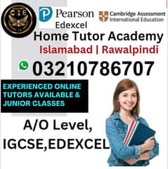 Home Tutor-Online Tutor-Home Tution-O/A level-Matric-IGCSE,English