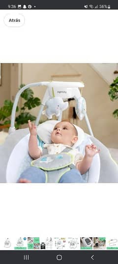 Baby swing 2 in 1