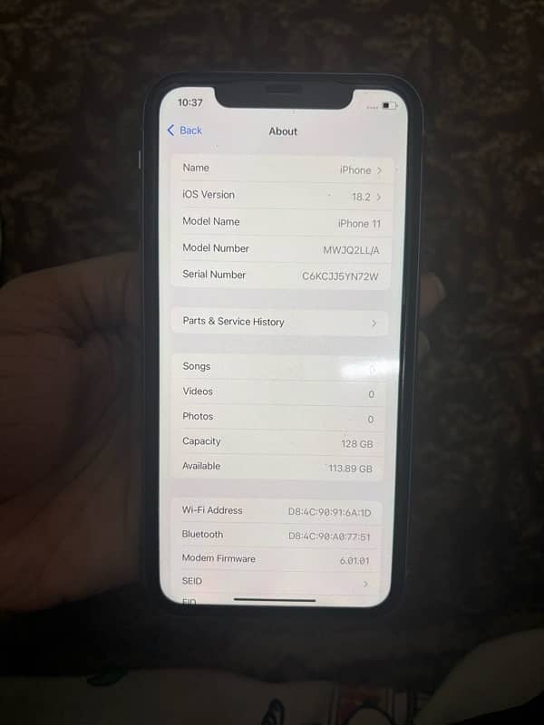 Iphone 11 Purple non pta 3