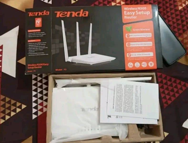 Tenda f3 wifi router 2