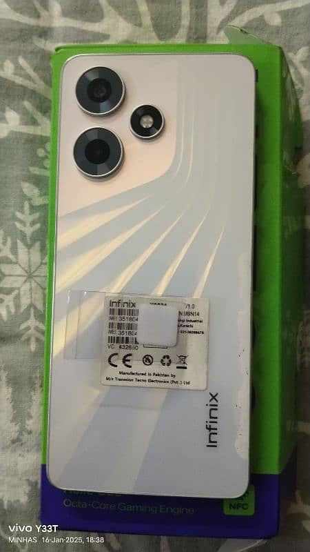 Infinix hot 30/8+128 11