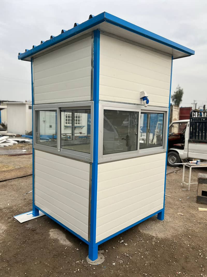 site office container office dry container porta cabin guard room 7