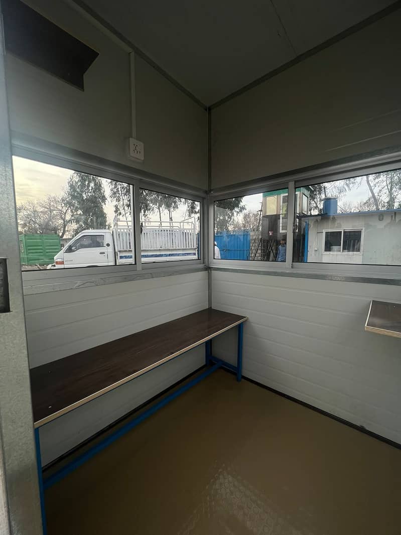 site office container office dry container porta cabin guard room 8