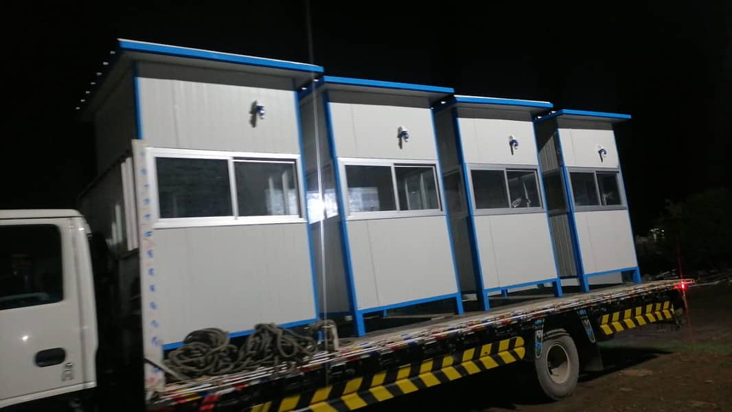 site office container office dry container porta cabin guard room 9