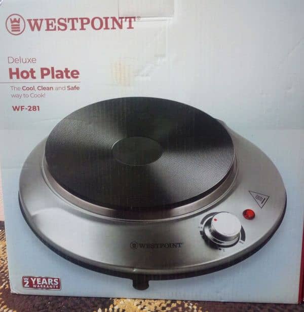 Westpoint Hot Plate 1