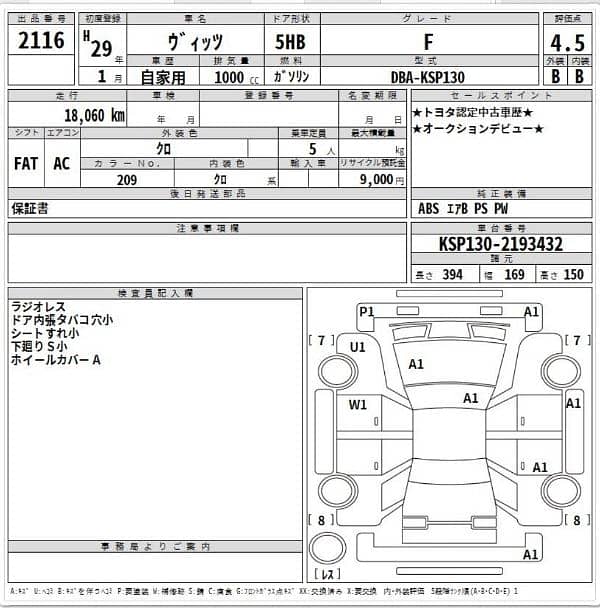 Toyota Vitz 2017 8