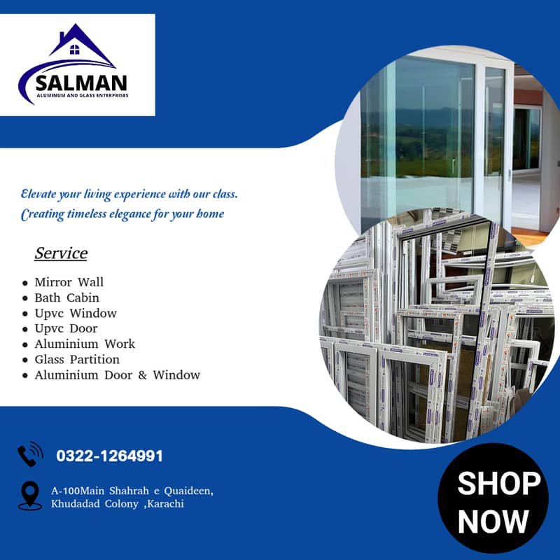 Modern Aluminium Window/Aluminum Doors/Windows & Partitions 0