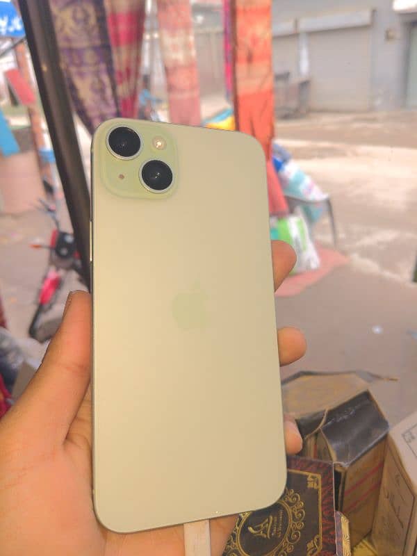 i phone 15 plus green color condition 9/10 0