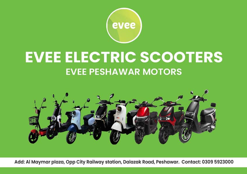 Evee Scooty | 2025 Model | Peshawar Motors 0