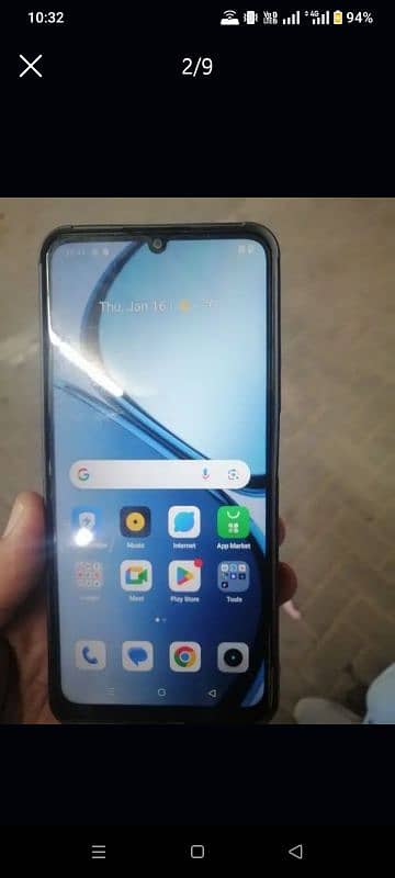 Realme C61 PTA official 6+6/128 no box cnic dunga 2