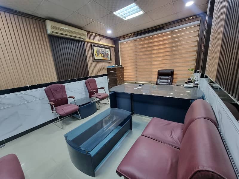 I-8. Markaz Commcial 418 square feet fully furnished Office first floor and Sapce Available Available For Rent More Options Available 0