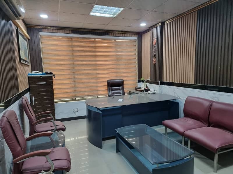 I-8. Markaz Commcial 418 square feet fully furnished Office first floor and Sapce Available Available For Rent More Options Available 6